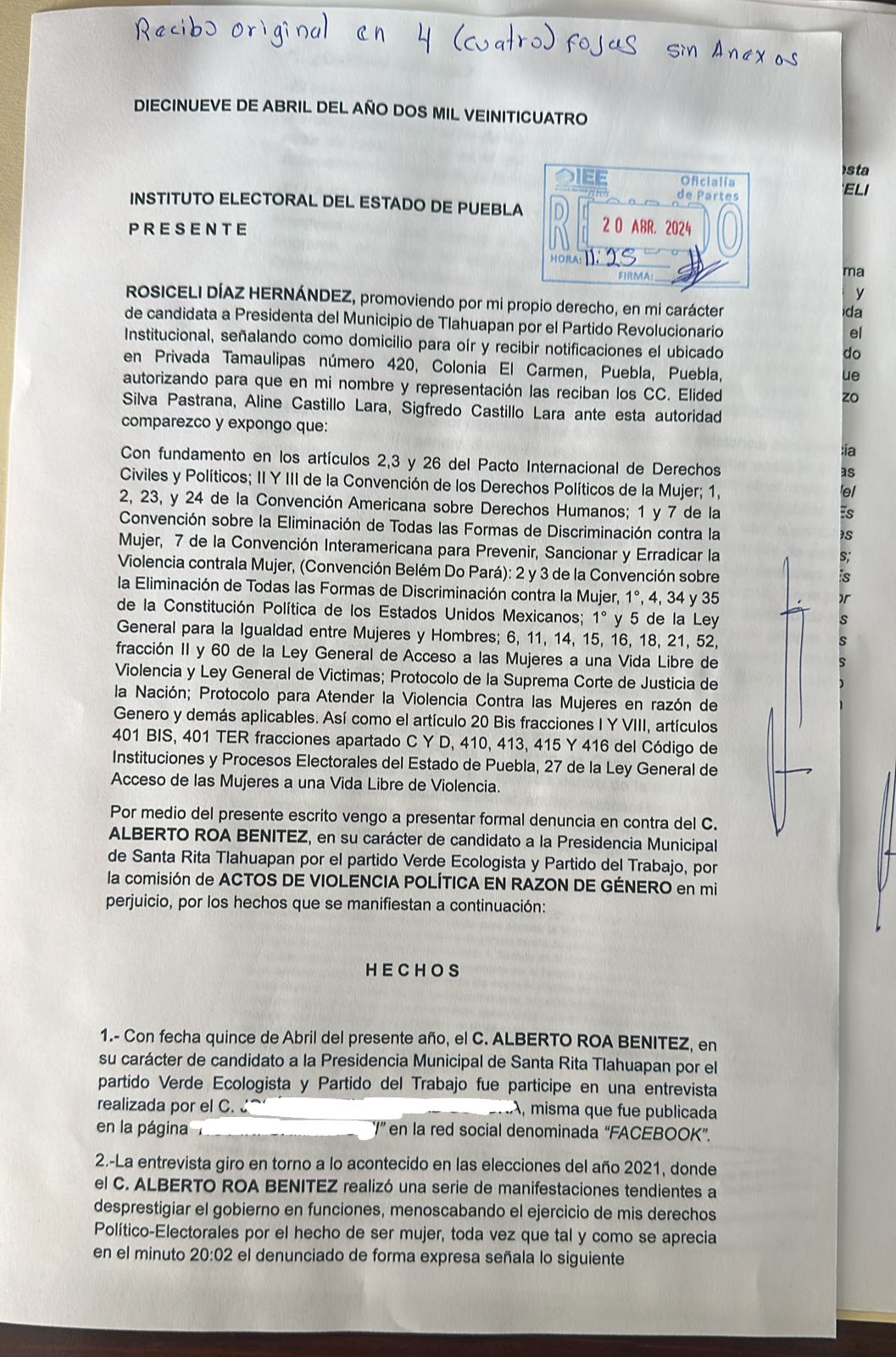 Rosi Díaz hace pública su denuncia por violencia de género contra Alberto Roa