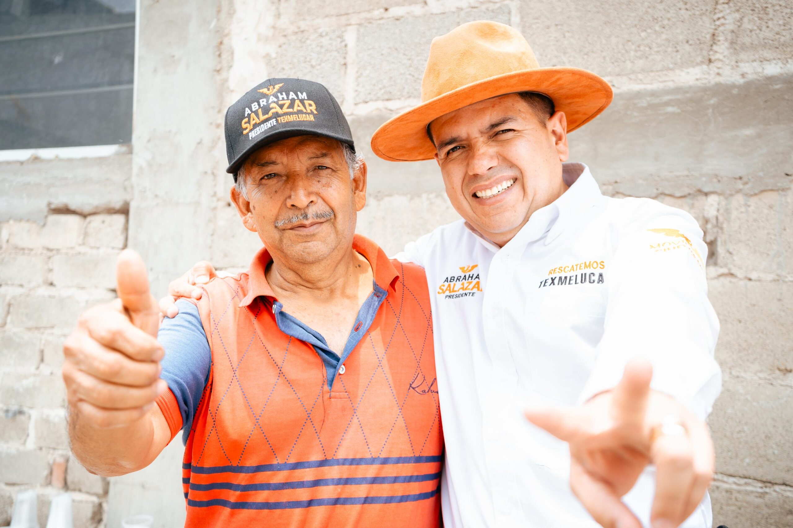 San Rafael Tlanalapan recibe con esperanza al movimiento naranja.
