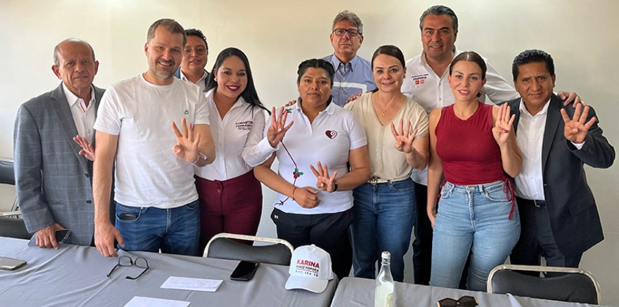 Los «Morenos» Unen Fuerzas en las Cholulas por la Cuarta Transformación