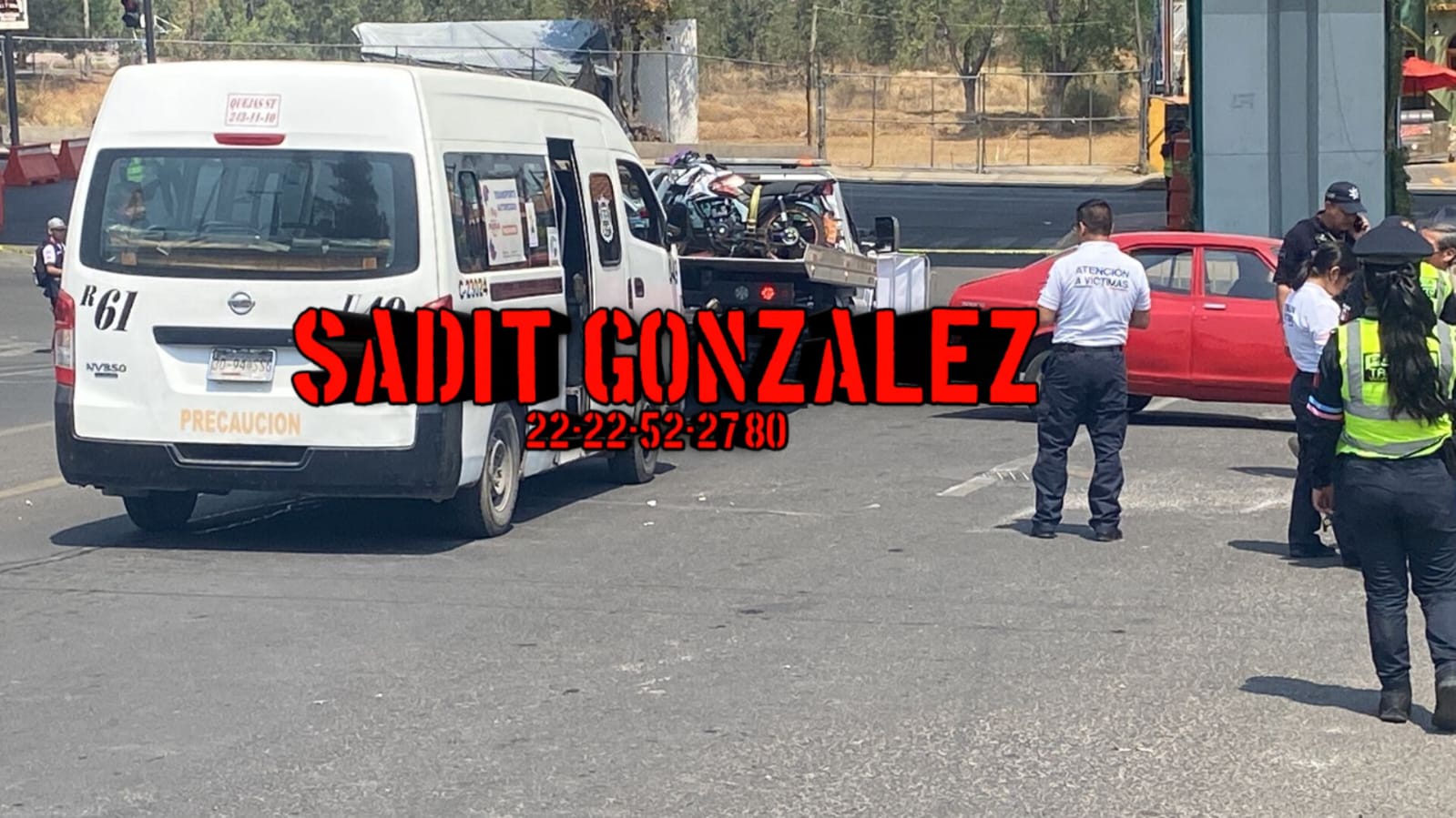 Muere atropellada por combi de transporte público en Puebla capital.
