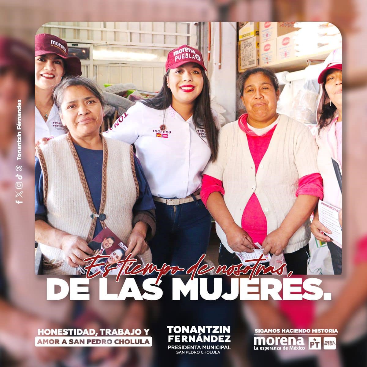 Tonantzin Fernández: comprometida con un San Pedro Cholula libre de violencia hacia la mujer