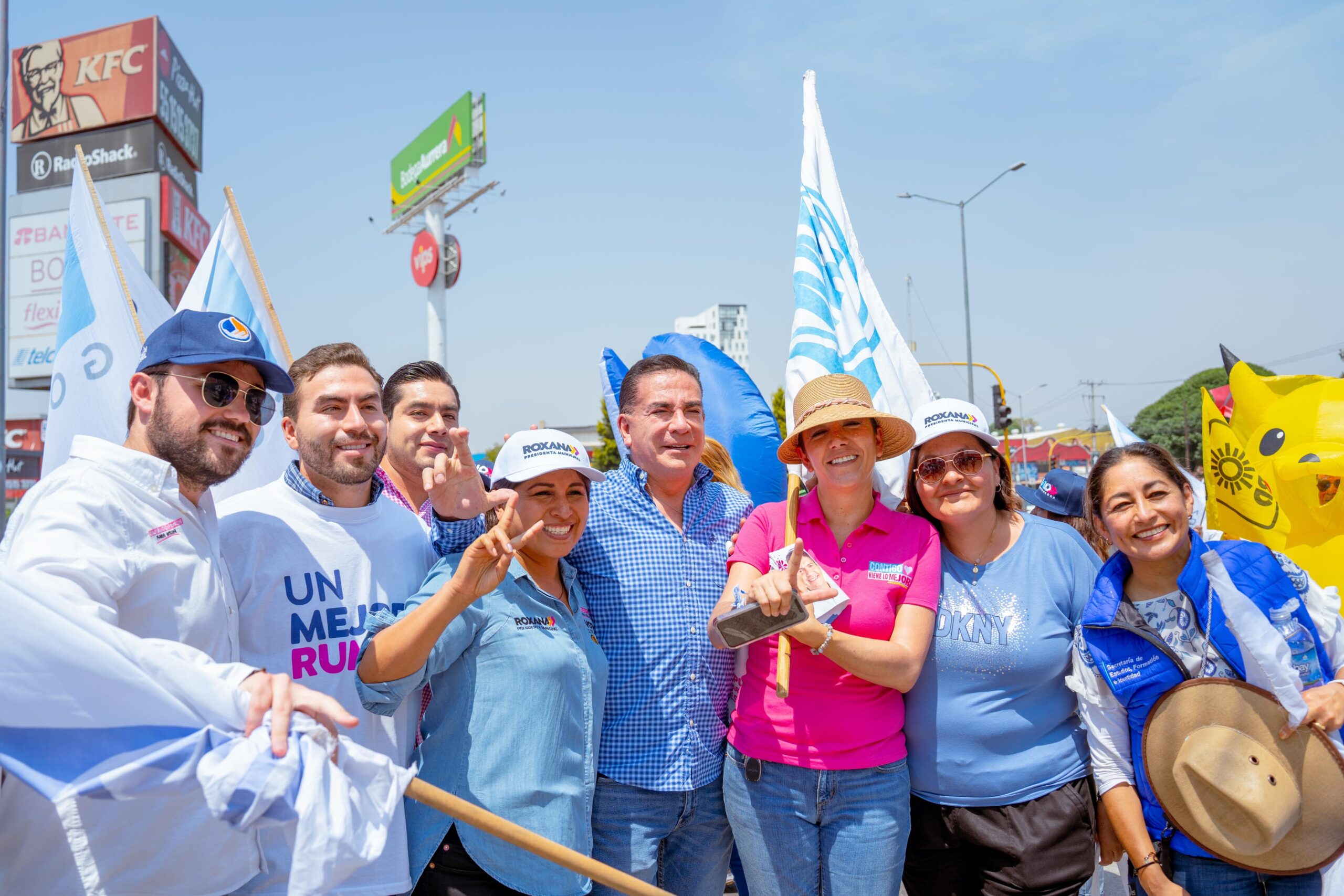 Roxana Luna continúa su campaña con energía y resultados positivos en San Pedro Cholula-Gobernar con sensibilidad y firmeza