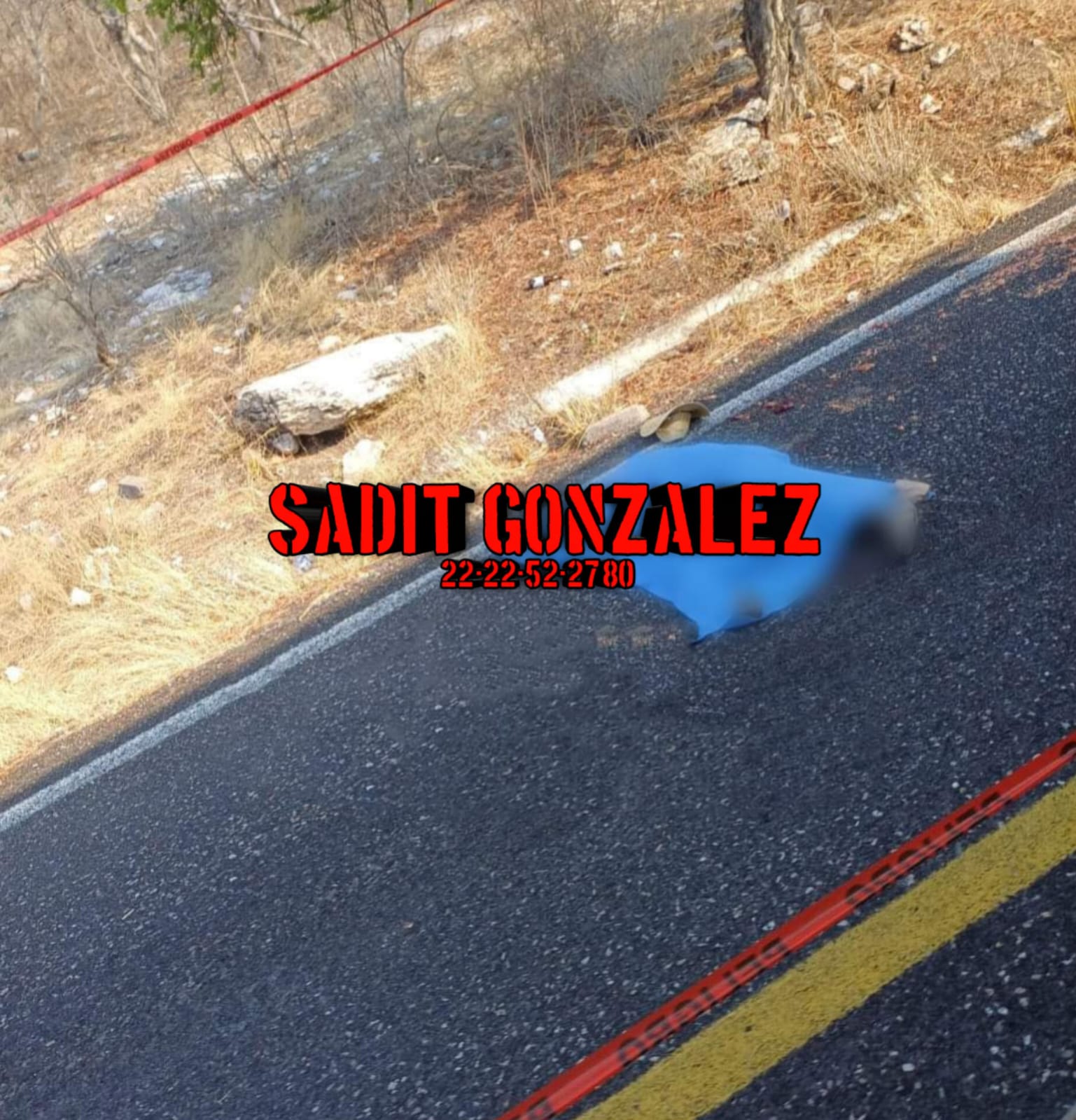 Muere atropellado por un vehículo desconocido en Tulcingo del Valle.