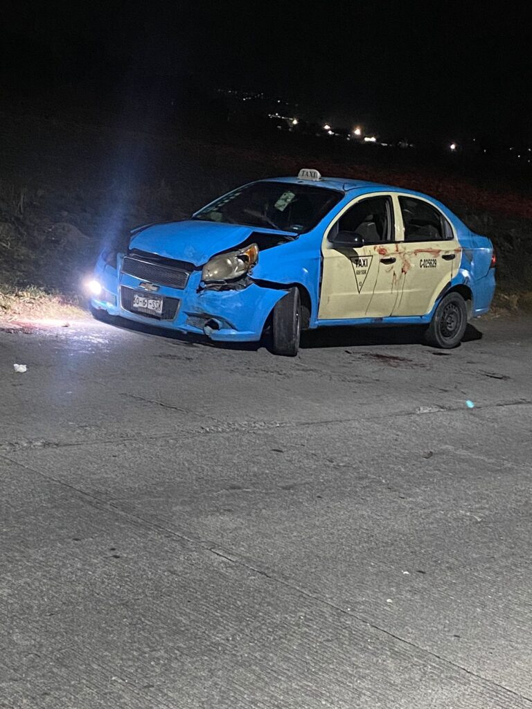 Taxista herido en violento asalto en Huejotzingo