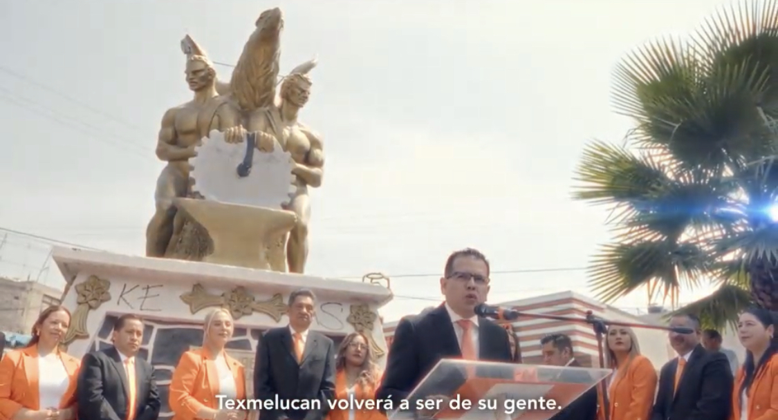 Abraham Salazar arrancó campaña con un llamado a la unidad en Texmelucan