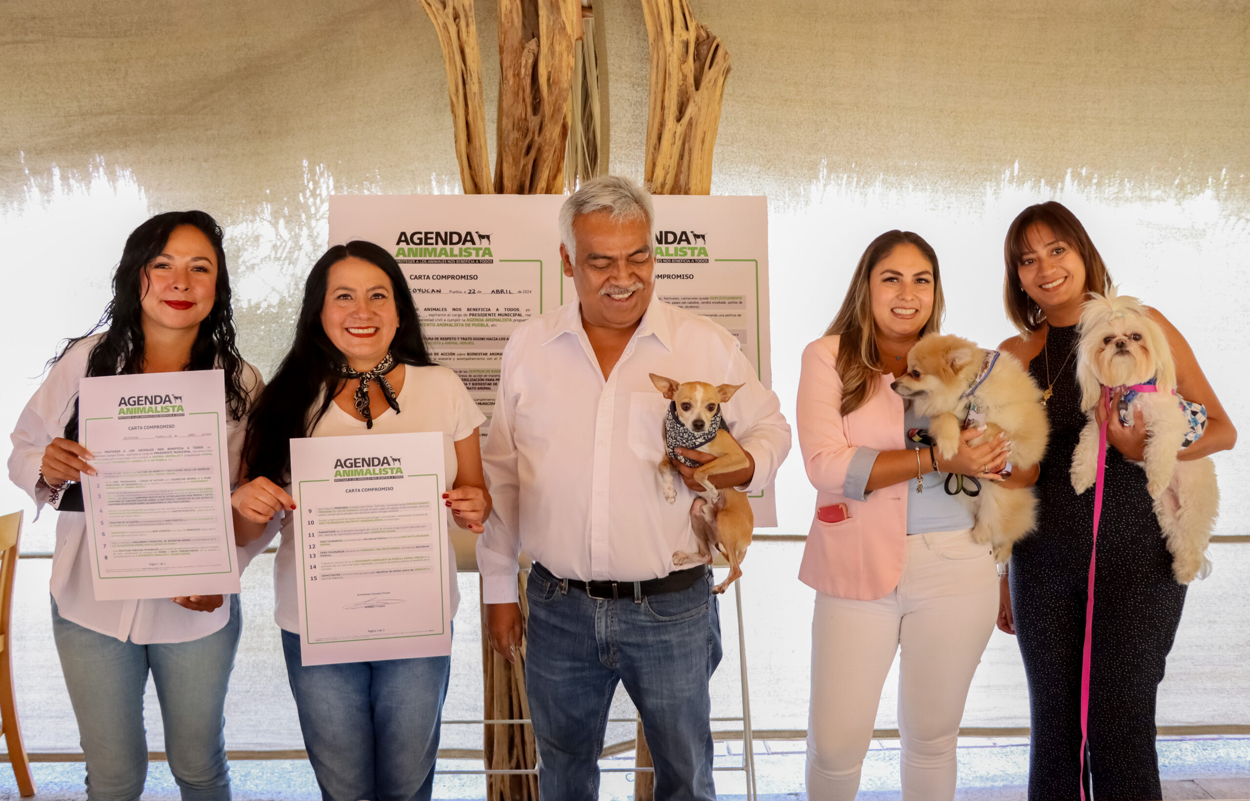 Módulo policial en Angelópolis, propone candidato