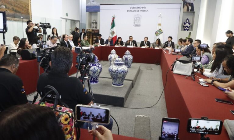 Sólido Protocolo de seguridad para candidatas y candidatos en Puebla: SEGOB