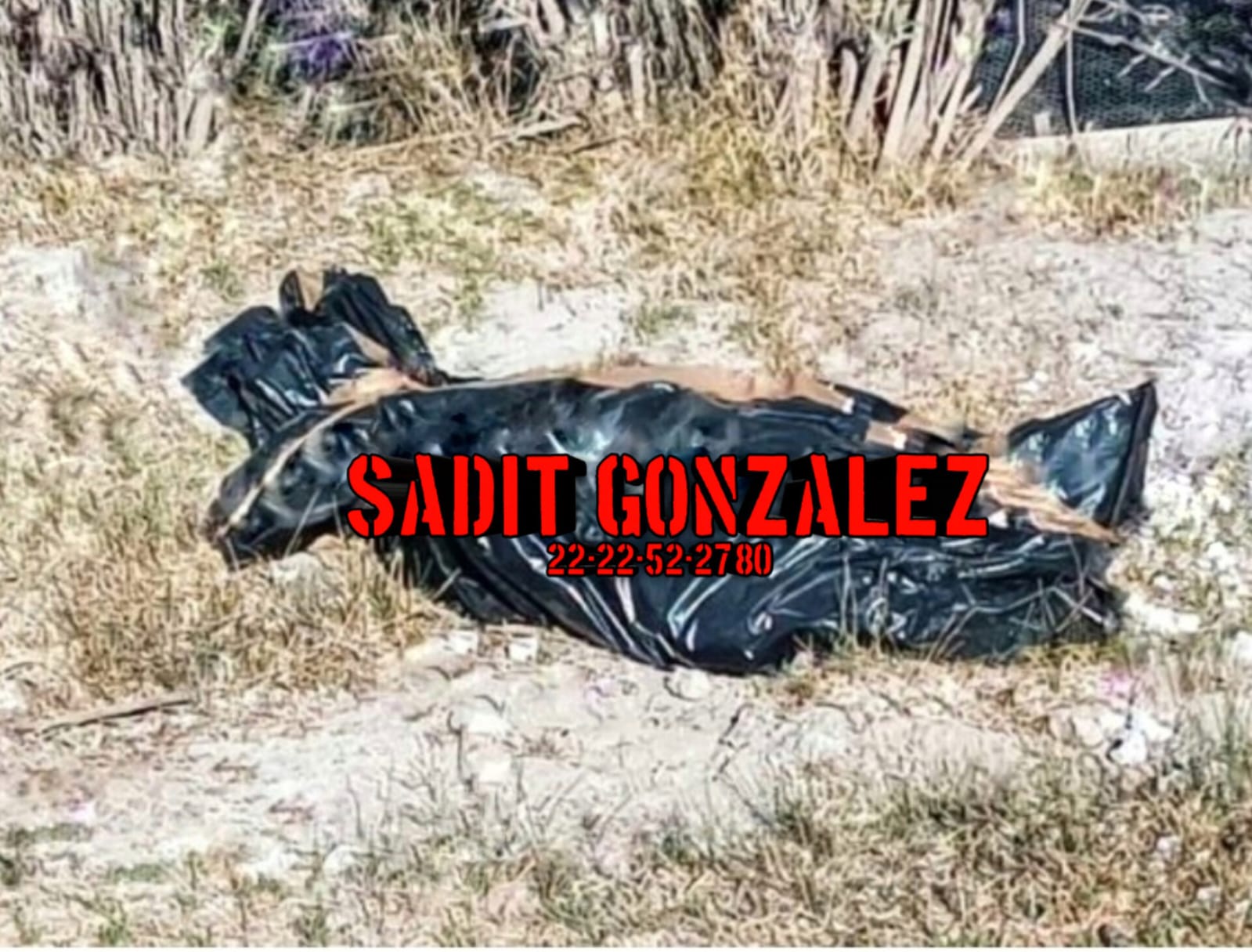 Tiran cadáver embolsado en comunidad limítrofe entre Puebla y Tlaxcala.