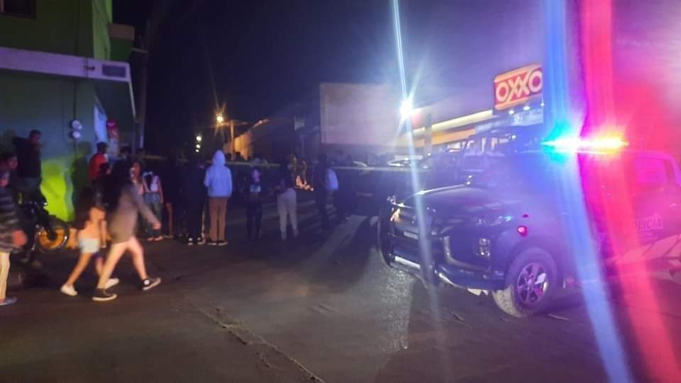 Noche de balaceras en Puebla