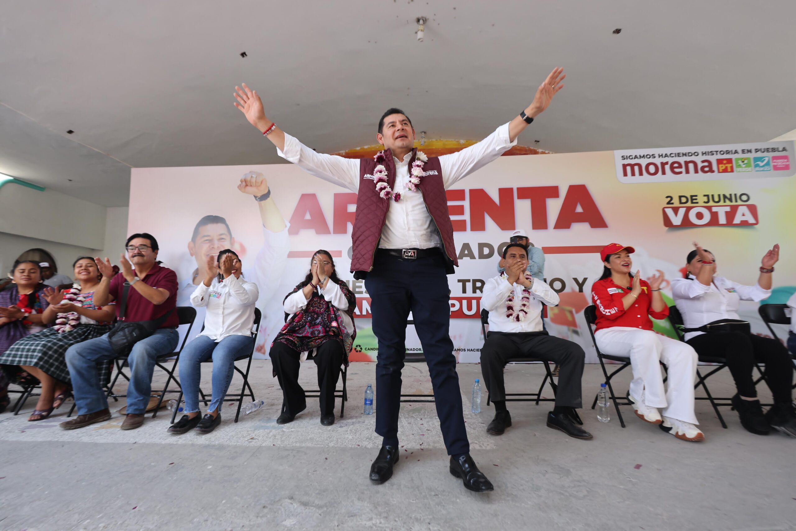 Desde Tehuacán, Armenta ratifica combate a la corrupción