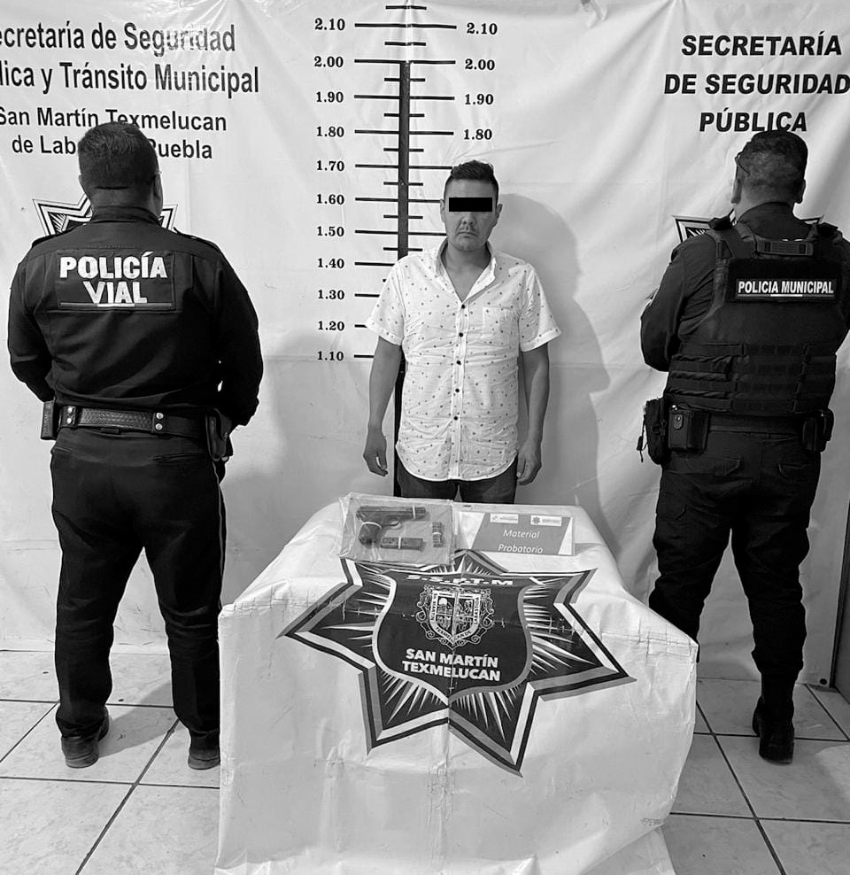SSPTM de Texmelucan capturaron a un presunto secuestrador