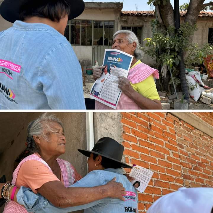 Roxana Luna reafirma su compromiso con San Francisco Cuapan y San Pedro Cholula