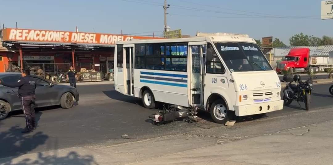 Muere hombre a consecuencia de un accidente en moto en Izúcar de Matamoros.