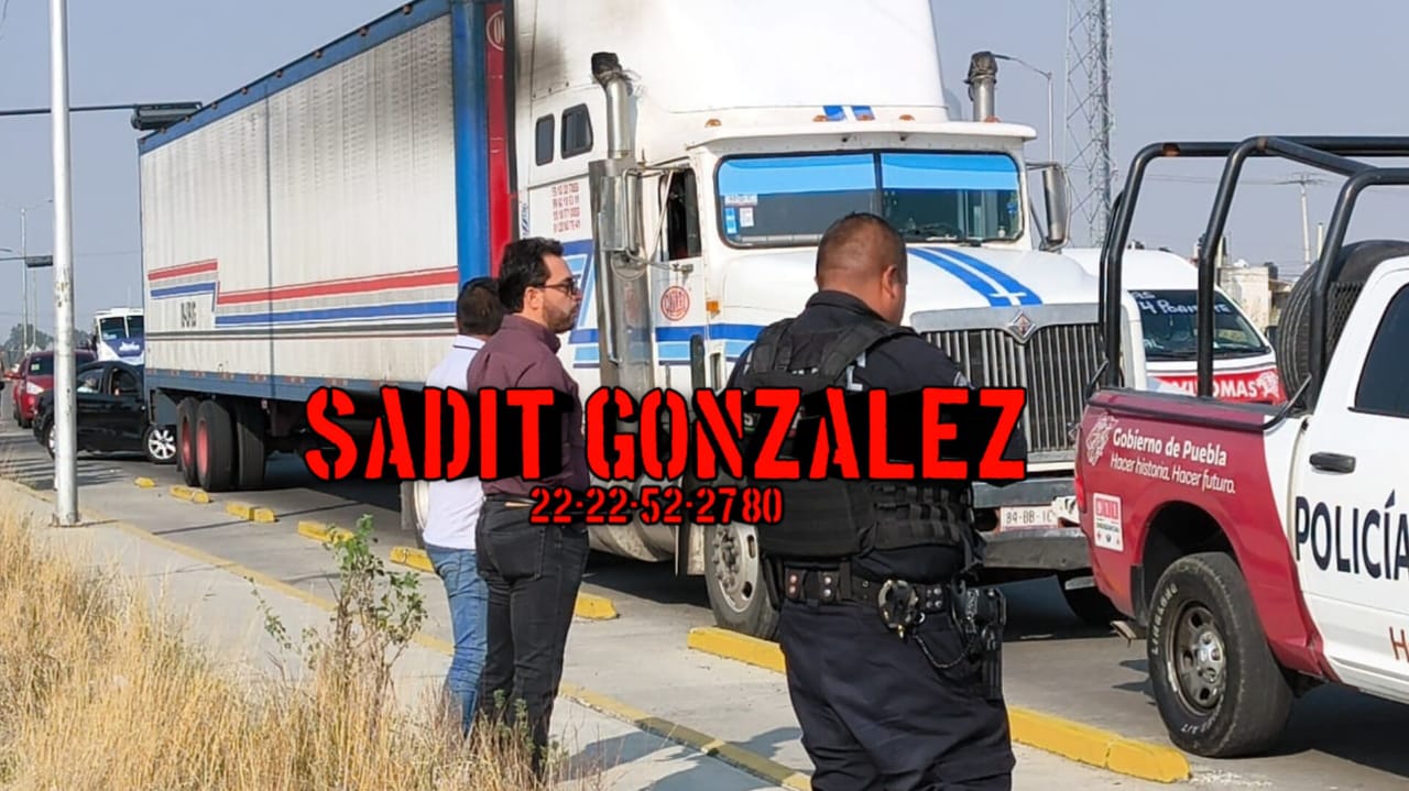 Detienen a 2 asaltantes de camiones pesados en Periférico y Blvd. Carmelitas