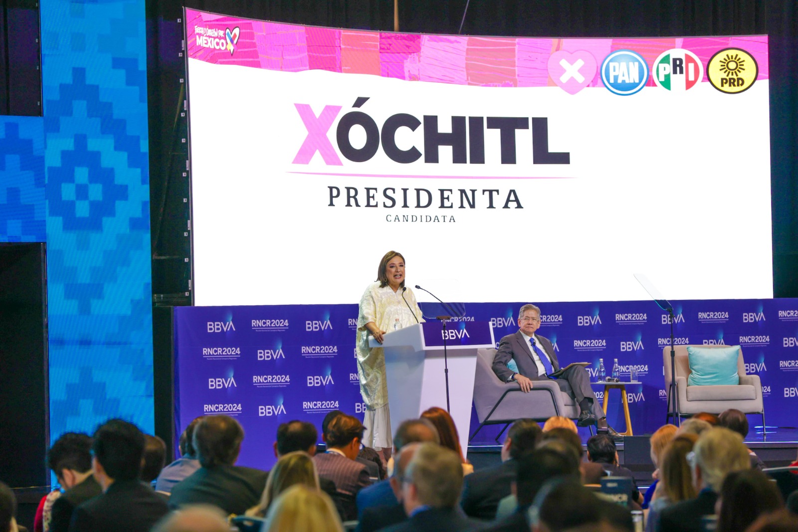 Impulsan candidatos de oposición estrategia de seguridad para centro del país