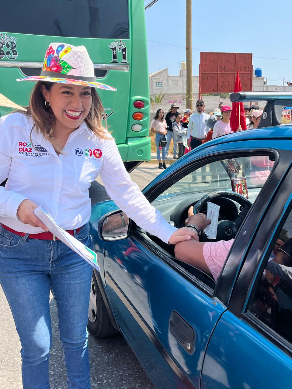 Rosy Díaz busca un Tlahuapan inclusivo y en constante progreso