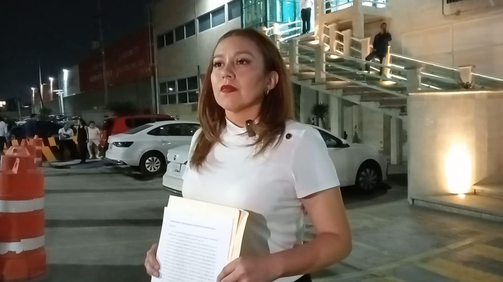 Rosi Díaz pide intervención del IEE para atraer la elección
