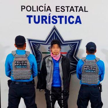 Detiene SSP a hombre por robo a farmacia en el Centro Histórico