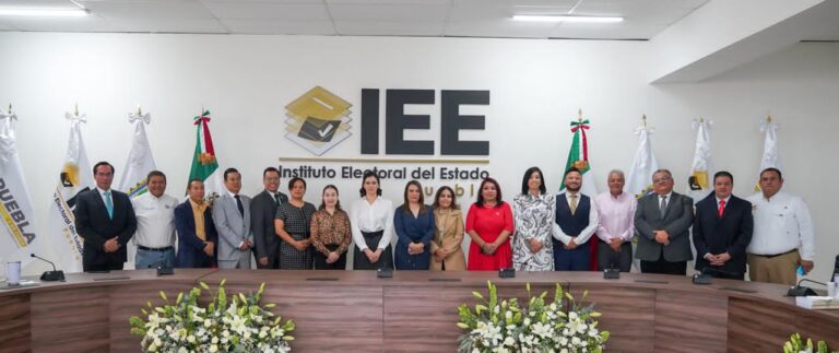 IEE instala sesión permanente de la jornada electoral en Puebla