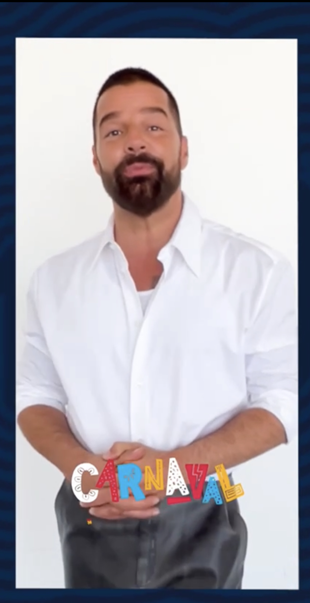 Ricky Martin invita al Carnaval de Veracruz 2024