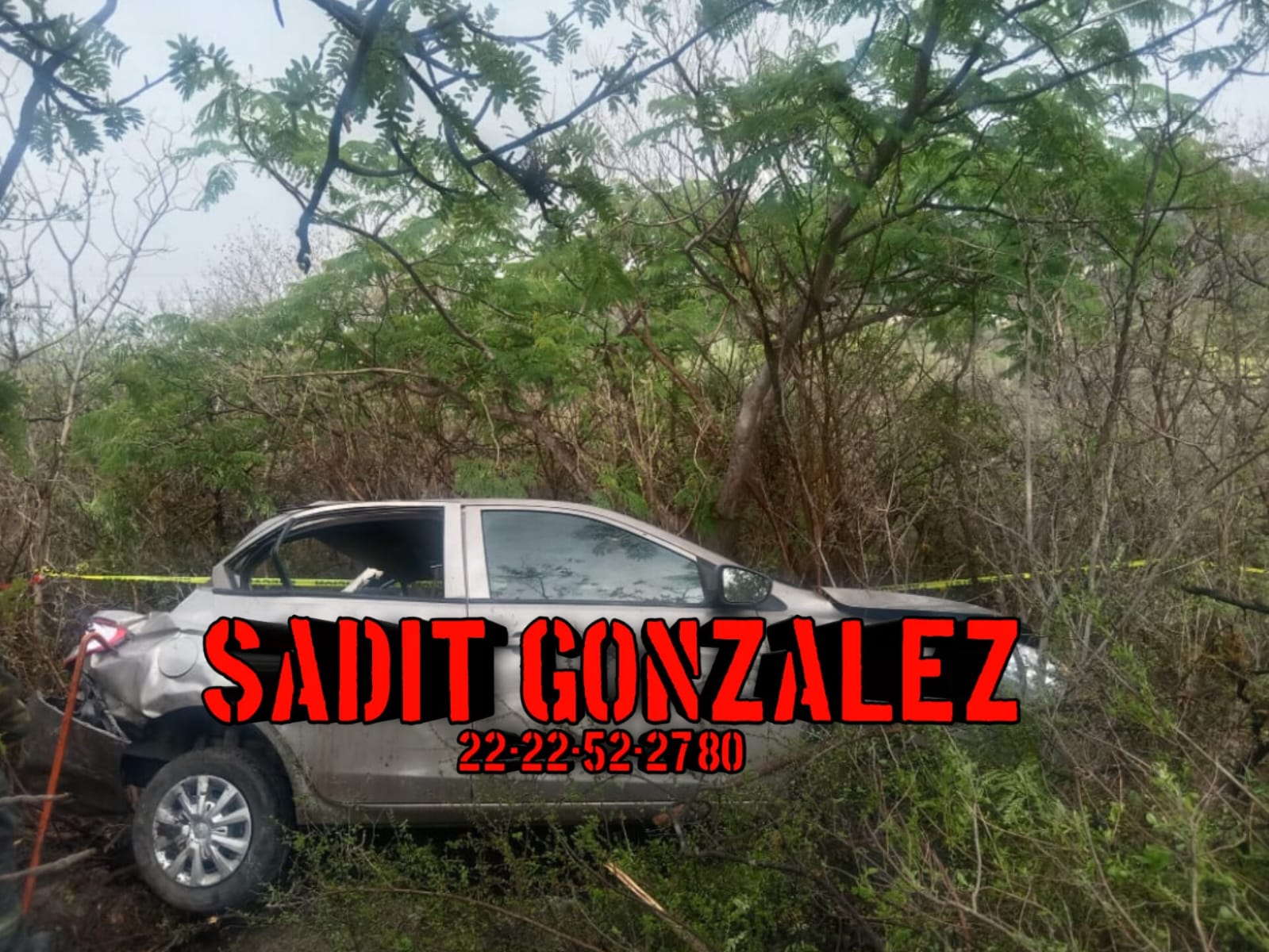 Un muerto y un lesionado deja accidente en Molcaxac.