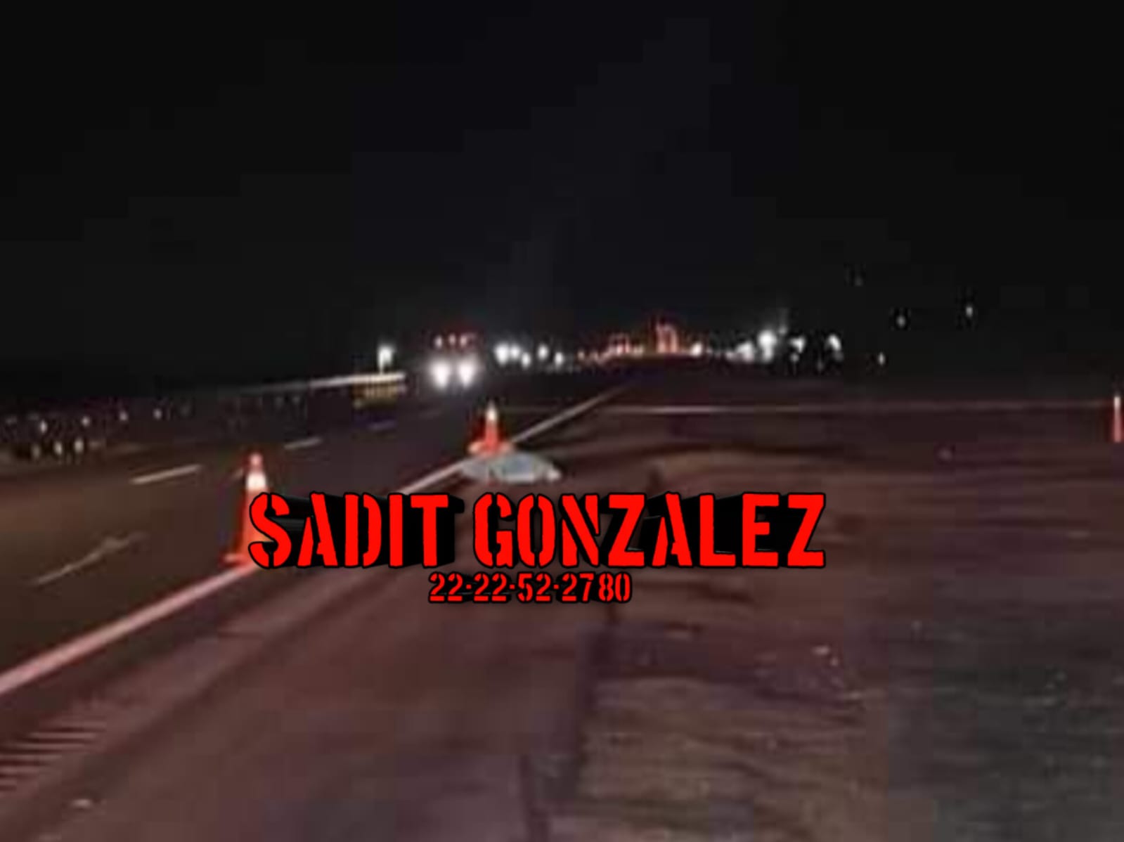 Muere ciclista atropellado sobre la autopista Puebla-Orizaba.