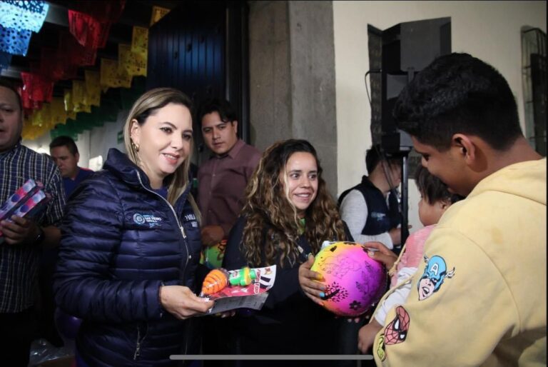 Más de 3 mil niñas y niños disfrutaron del festival difundiendo sonrisas, en San Pedro Cholula