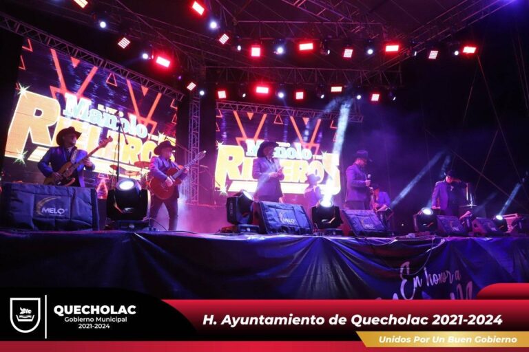 Ayuntamiento de Quecholac celebra de manera exitosa el segundo baile de feria