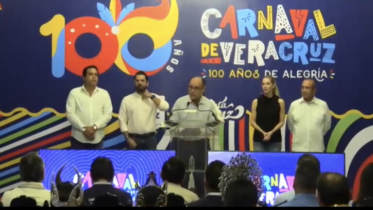 Felicita el Presidente de Coparmex a la Alcaldesa Paty Lobeira por los buenos resultados en los 100 años del Carnaval de Veracruz