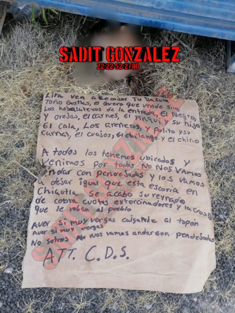 Hallan restos humanos en la entrada de Chiautla de Tapia.