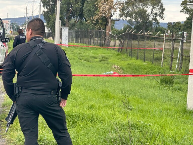 Localizan cuerpo sin vida en Texmelucan -Huejotzingo