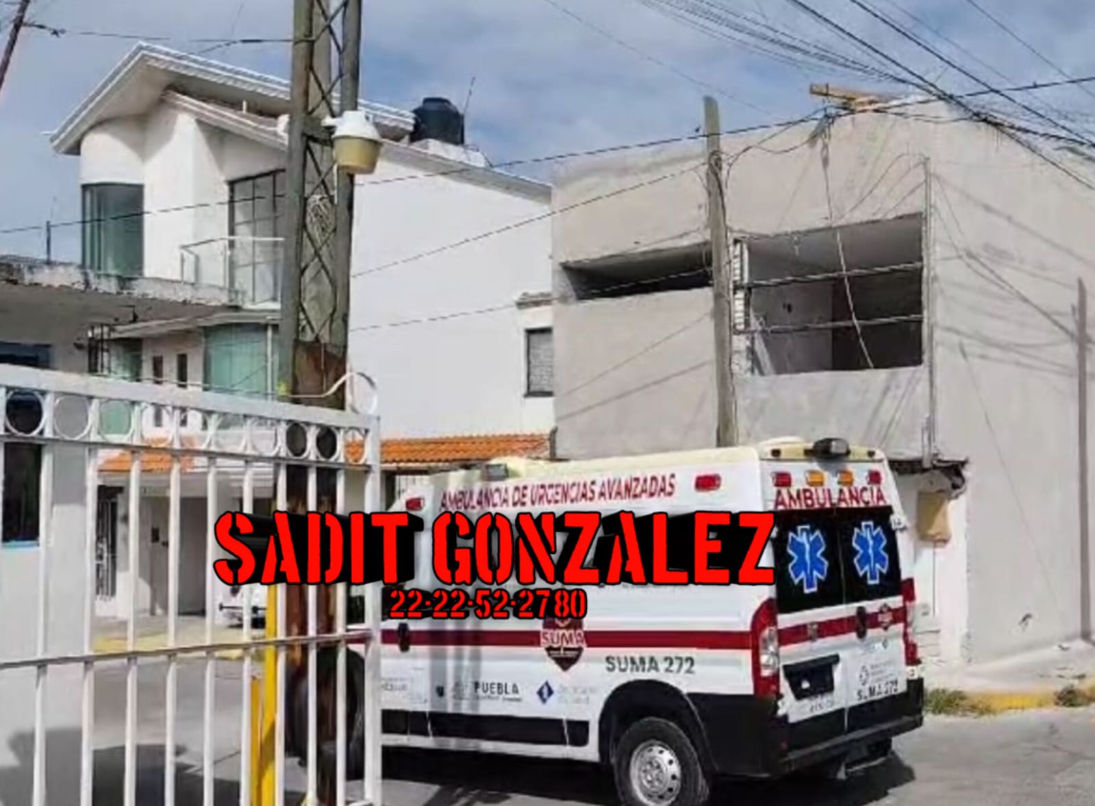 Muere joven electrocutado en una azotea de Villa Frontera.