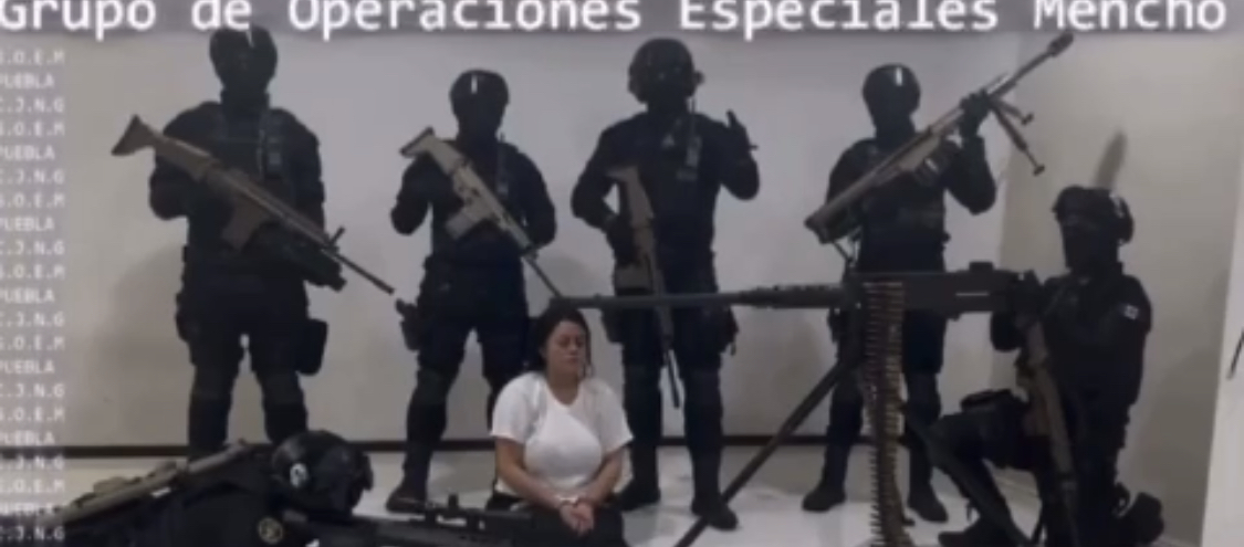 “La Jackie” quien es la pareja sentimental de “El Jaguar”,  en San Andrés Cholula fue hallada sin vida
