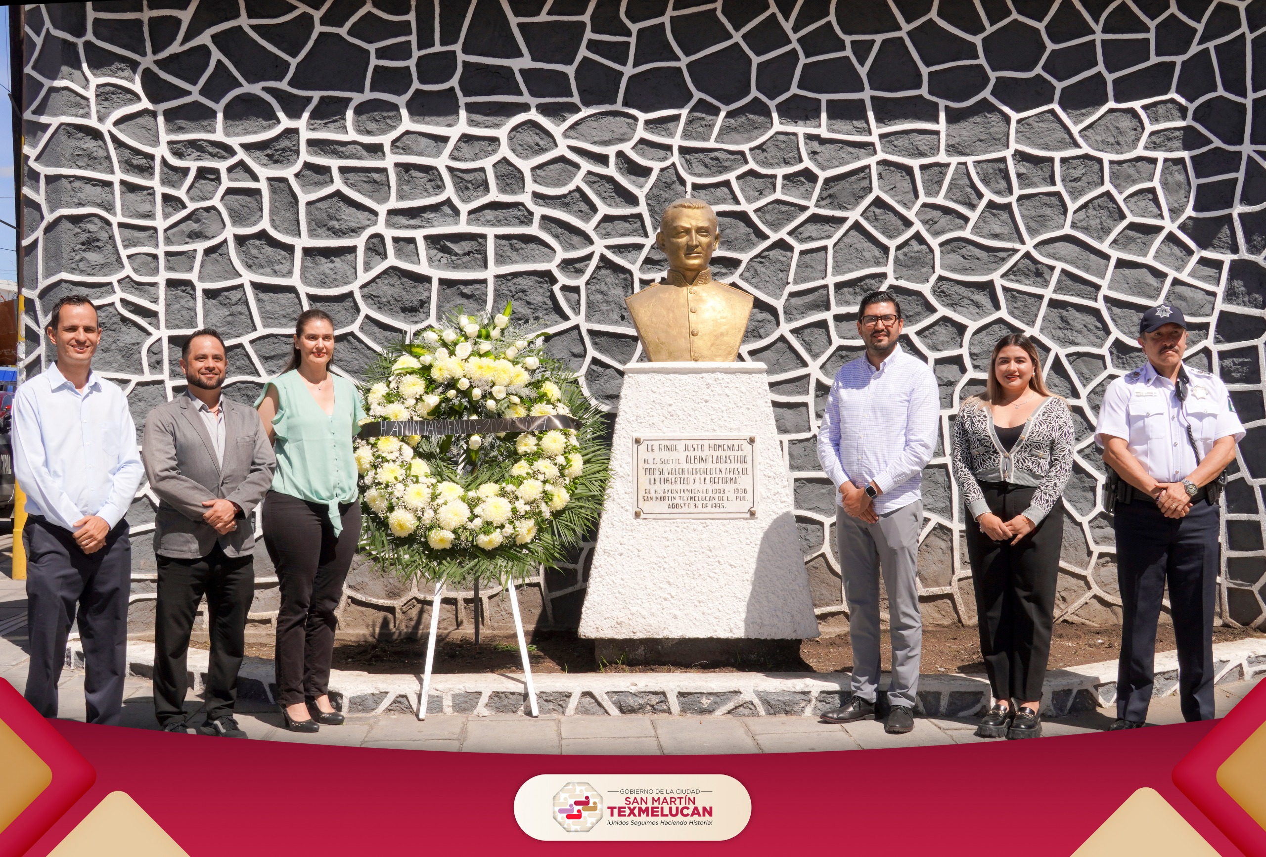 San Martin Texmelucan conmemora el 163 aniversario de la defensa de la plaza de Armas