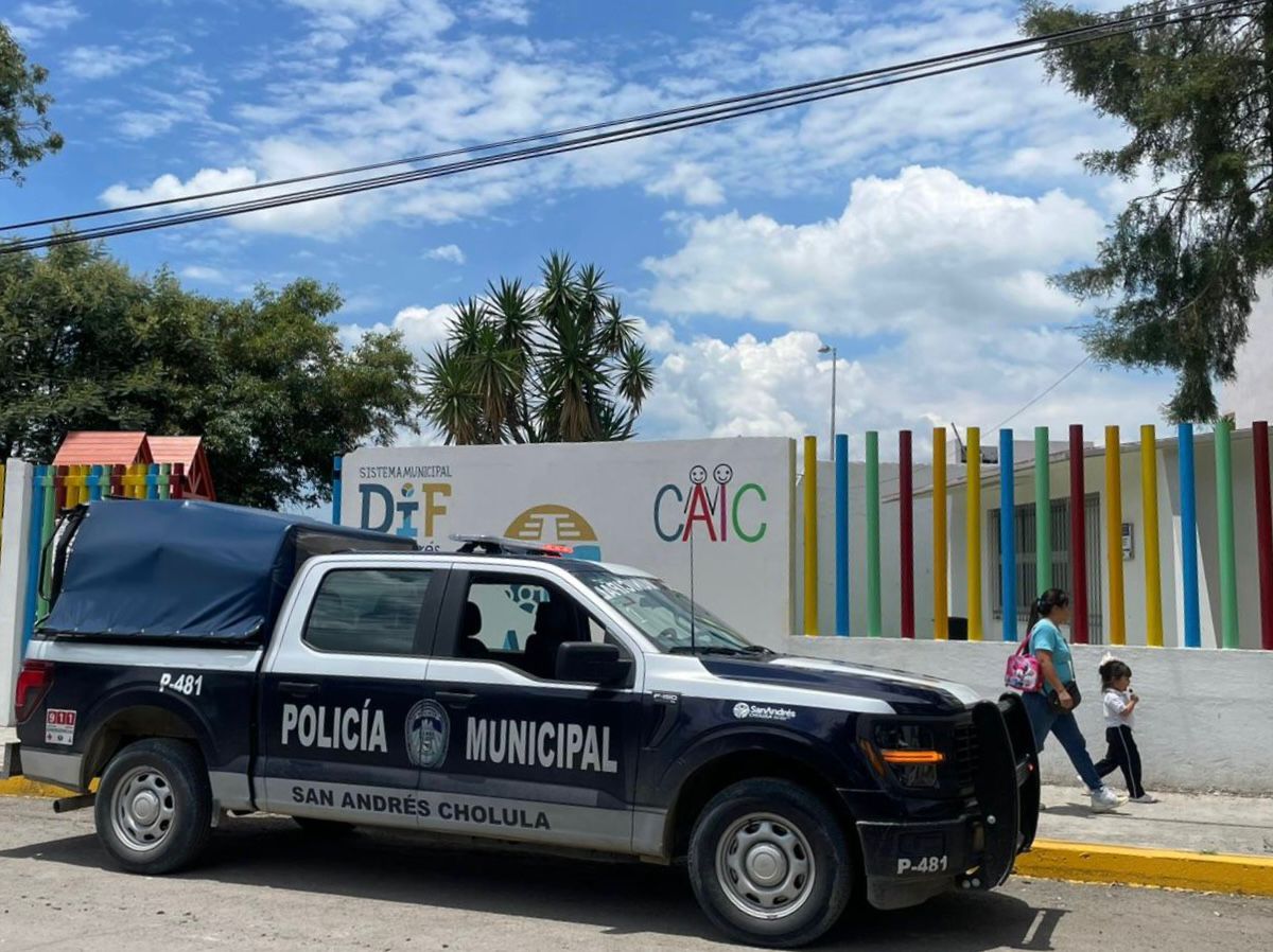 Despliega policía de San Andrés Cholula operativo por regreso a clases