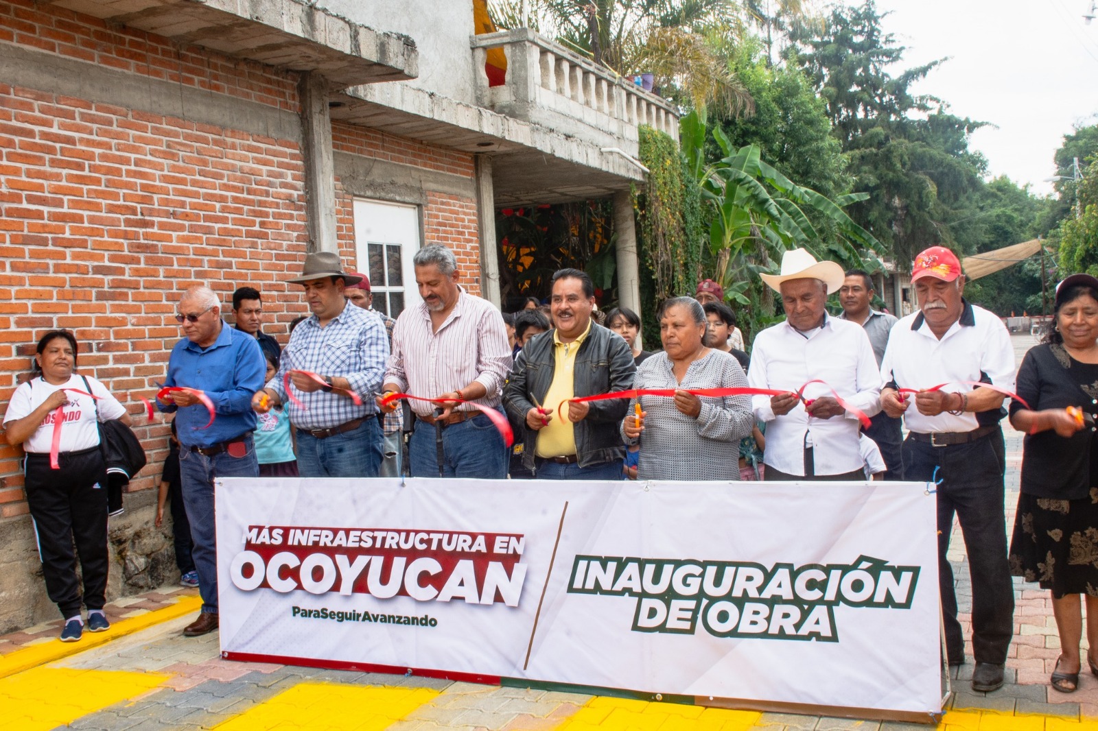 Promueve gobierno de Ocoyucan progreso social