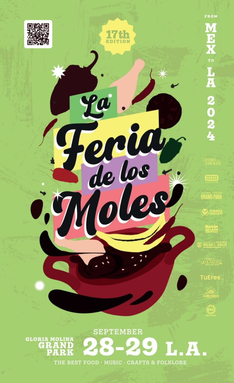 El Chile en Nogada será degustado en la  «FERIA DE LOS MOLES» en Los Ángeles California