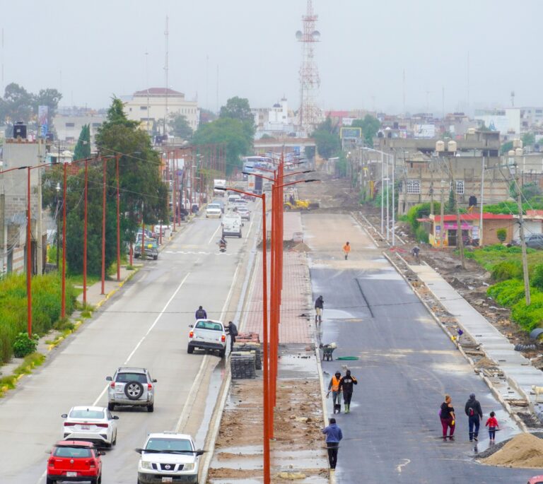 Norma Layón dejará el boulevard  de 4 carriles en carretera a Moyotzingo