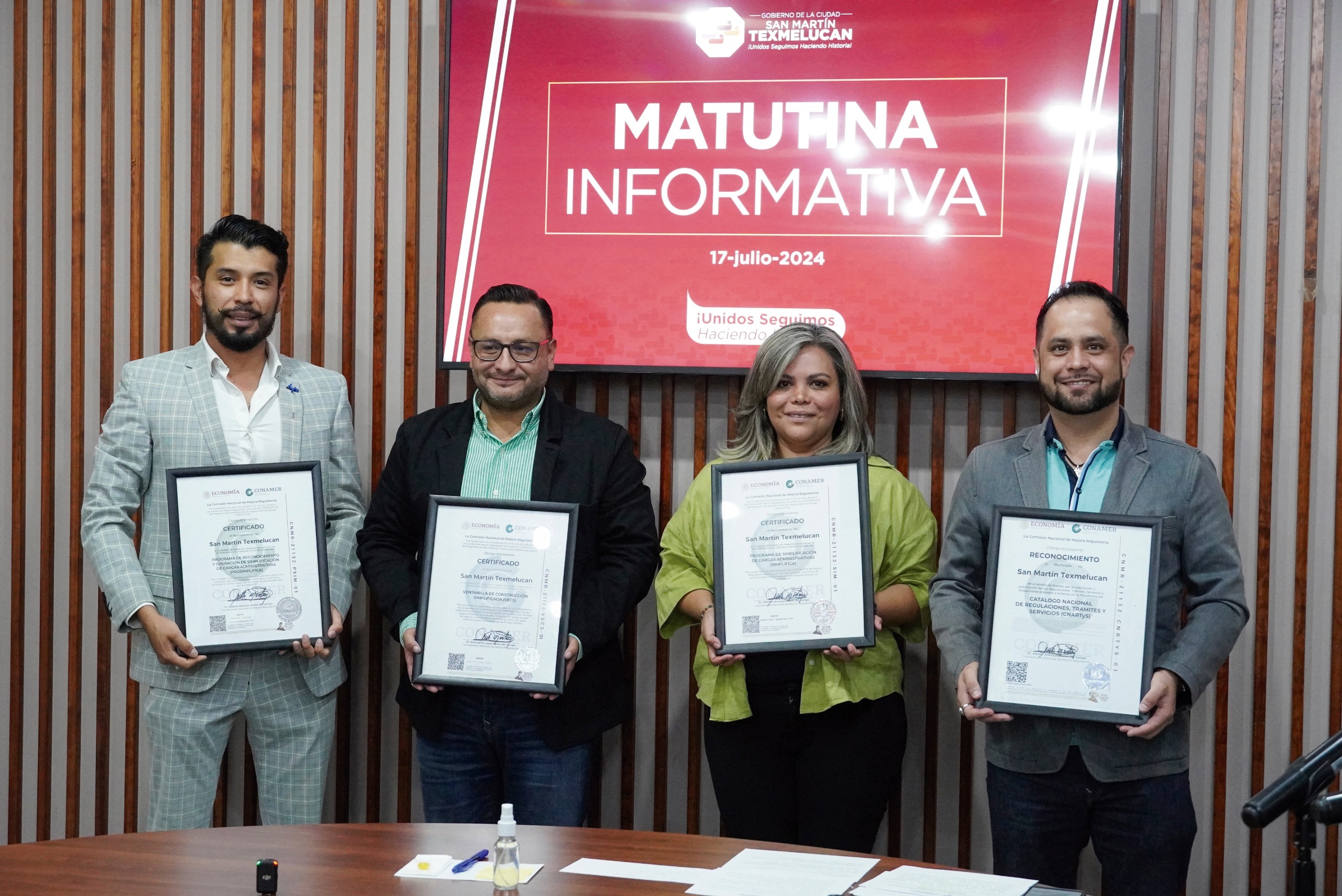 Texmelucan se destaca en mejora regulatoria a nivel nacional
