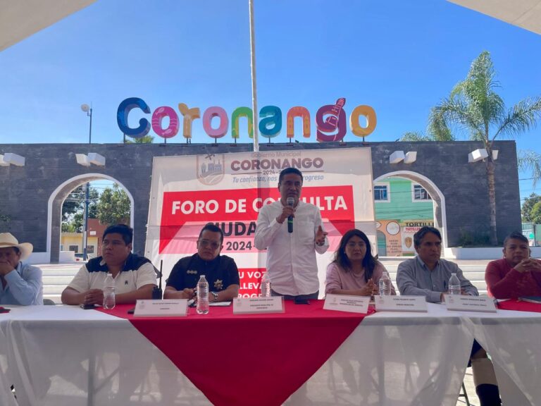 En cabecera de Coronango, concluyen con éxito los Foros de Consulta Ciudadana