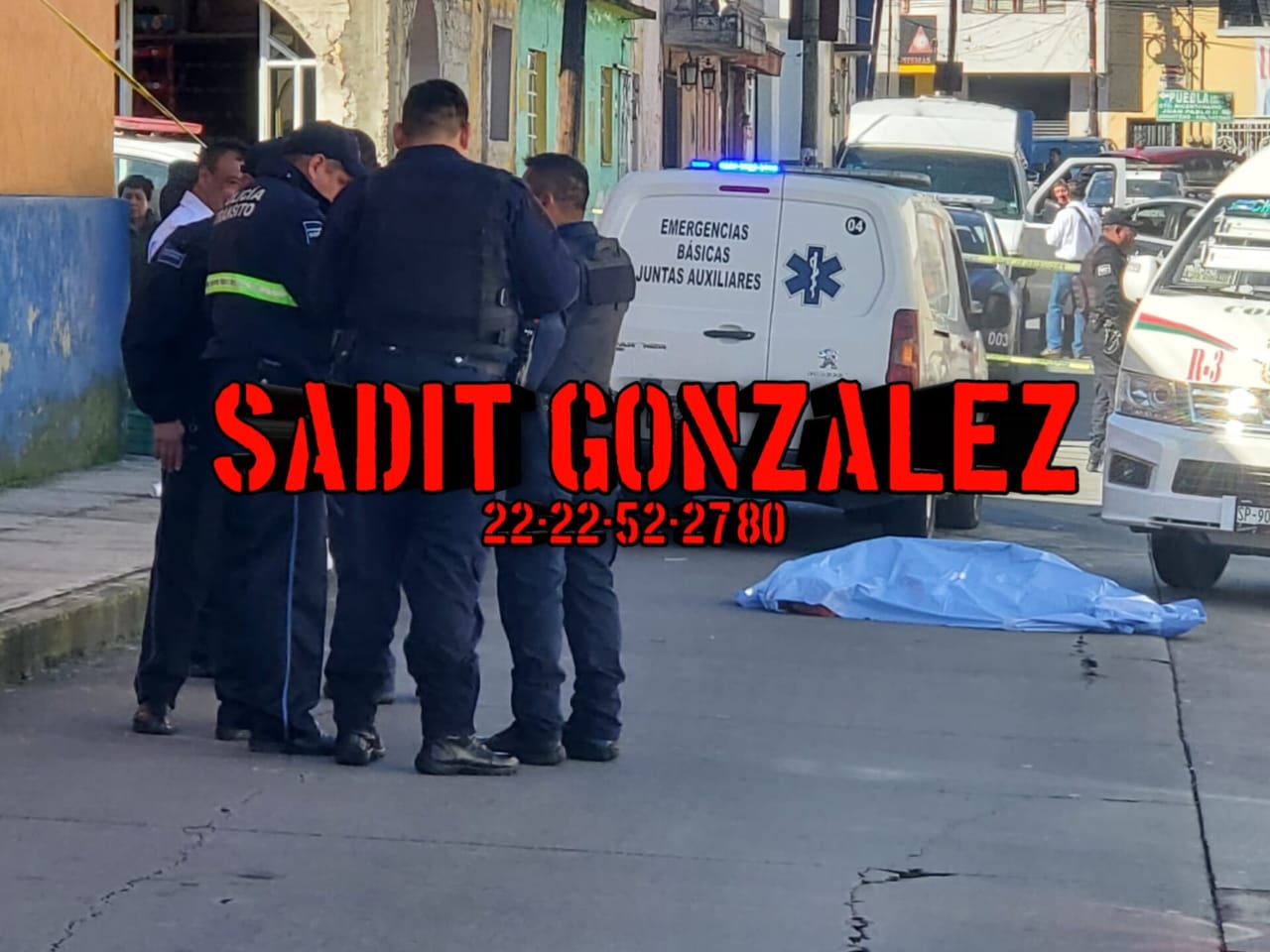 Muere mujer atropellada por una unidad de transporte público en Teziutlán.