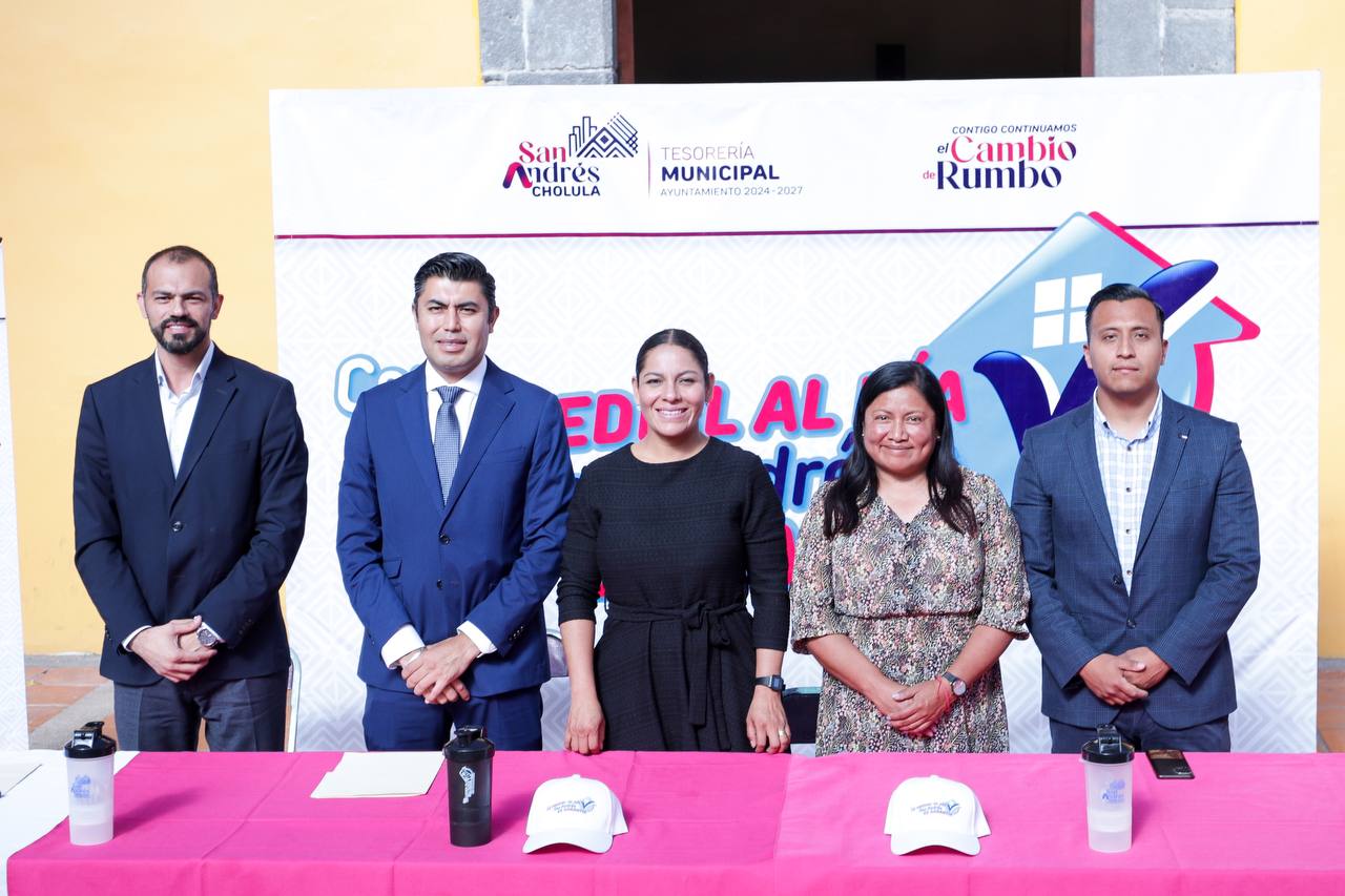 Presenta Lupita Cuautle “Con tu Predial al Día, San Andrés es Garantía”.