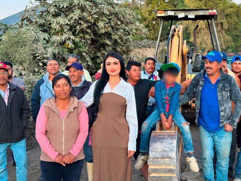 El Ayuntamiento de Quecholac da banderazo de arranque de obra en San Bartolomé Coscomaya