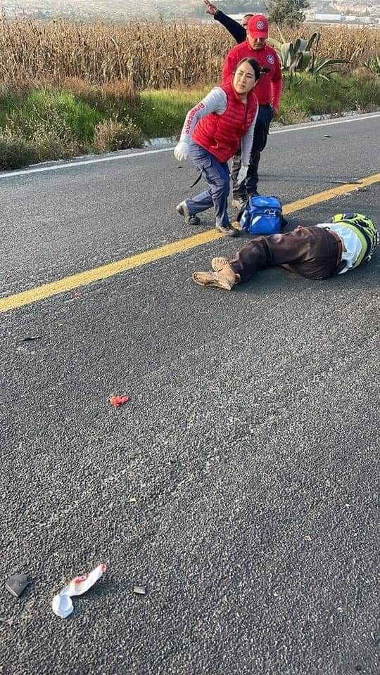 Muere hombre presuntamente atropellado en carretera Fedral el Seco-Azumbilla