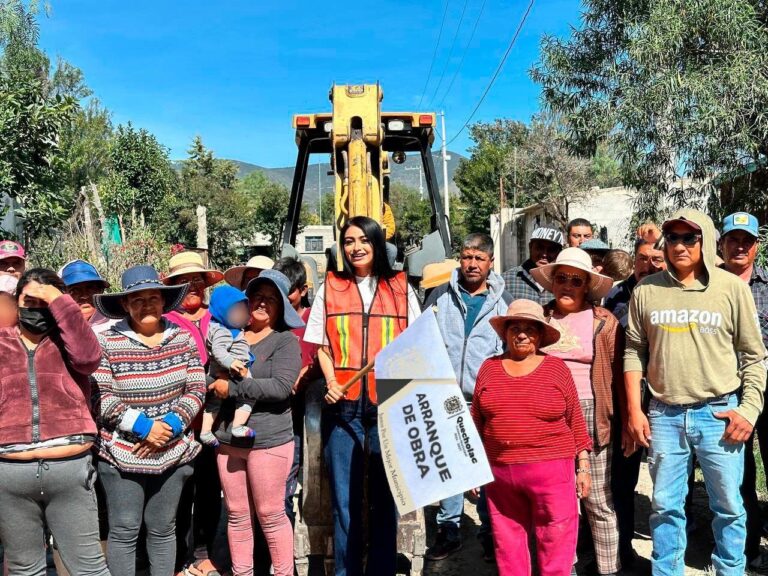 Quecholac da el Banderazo de Arranque de Obra para la Ampliación de Drenaje en San José Cotzitla