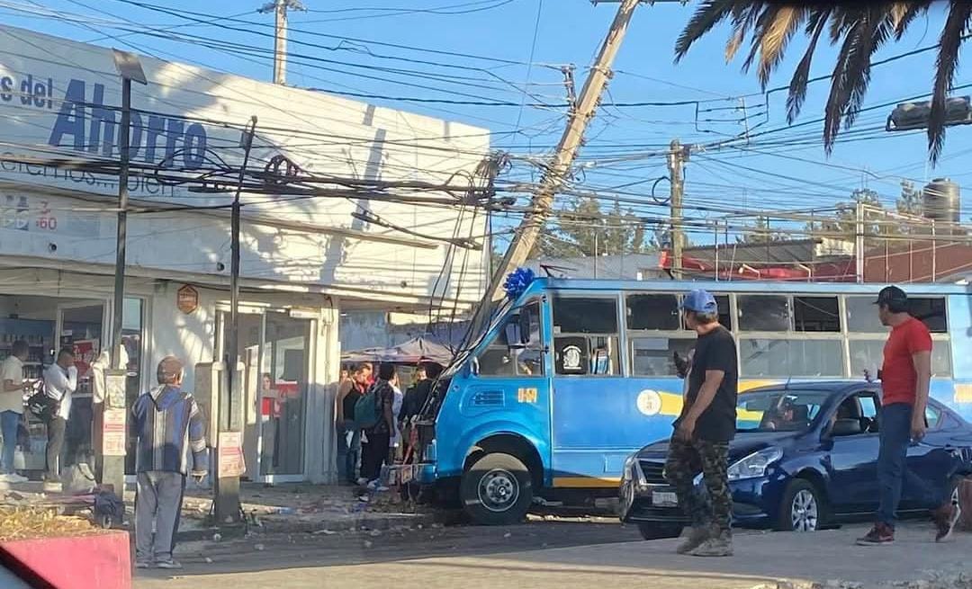 ¡ Y así quieren aumento al pasaje !