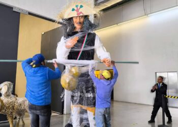 Huejotzingo exhibe su “Nacimiento Monumental Artesanal” en el Museo Internacional del Barroco