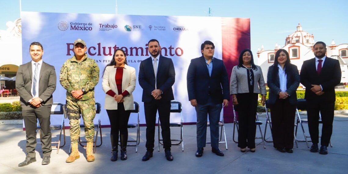 San Pedro Cholula realiza jornada de Reclutamiento