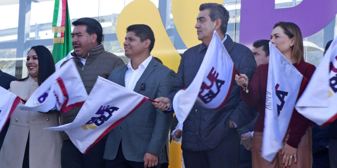 Arranca la Línea 4 del Sistema Metropolitano de Transporte en Puebla