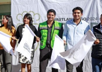 Omar Muñoz arranca obra en la Colonia Nueva Alemania en Cuautlancingo